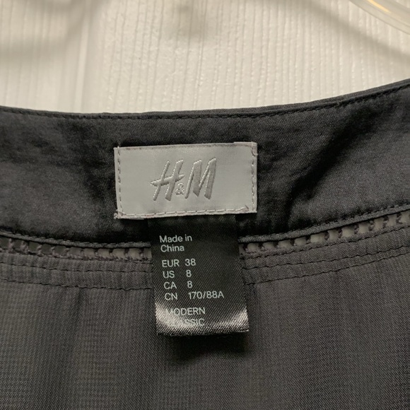 H&M Grey/Black Polyester Dress, 8 - Picture 3 of 8